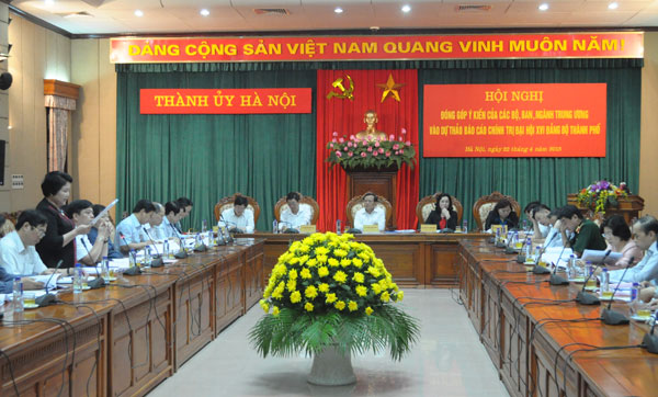 Toàn cảnh hội nghị.